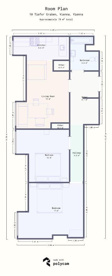 Lt Superior Location Apartment Wina Bagian luar foto